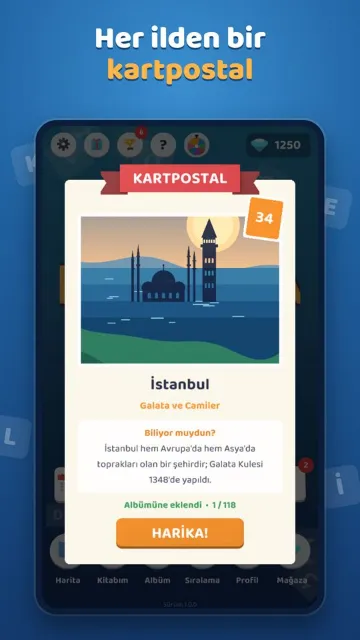 Her ilden bir kartpostal